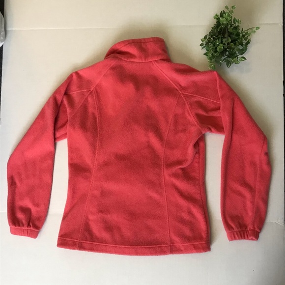 Columbia Zip-Up Jacket - Pink Fleece - Picture 2 of 3